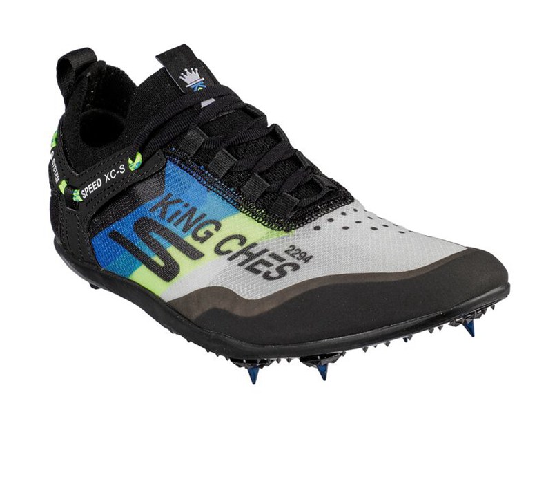 Skechers Herr Svarta/Blå Sneakers - Gorun Speed Xcs Ultra - Sverige (ETSZB-1849)